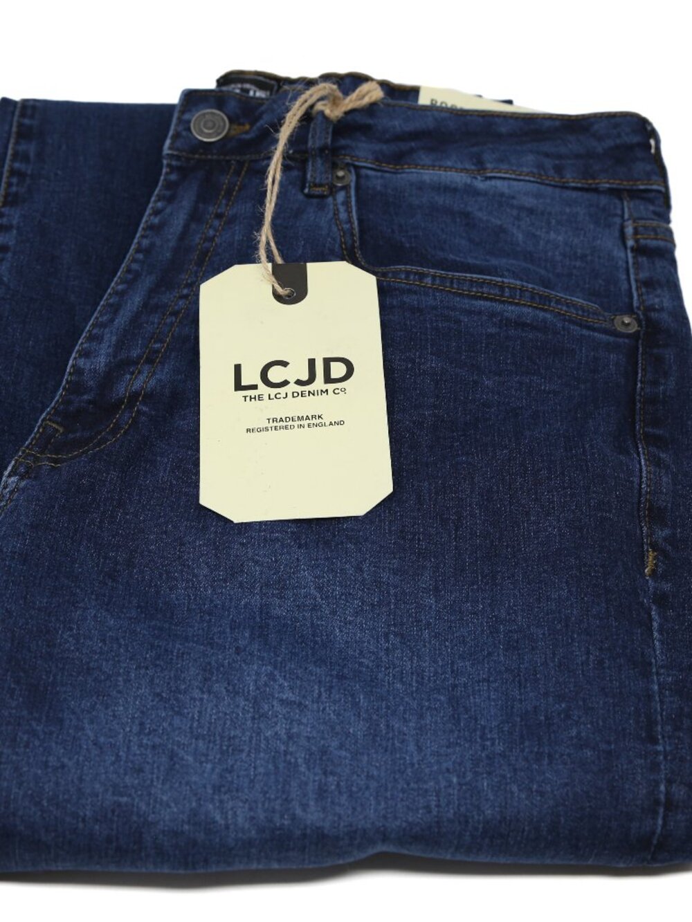 Men's LCJ Denim Bootcut Stretch Indie Retro Jeans 70s Blue Size 32x30 NWT